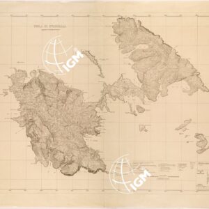 ISOLE ITALIANE DELL'EGEO AL 25.000 - ISOLA DI STAMPALIA