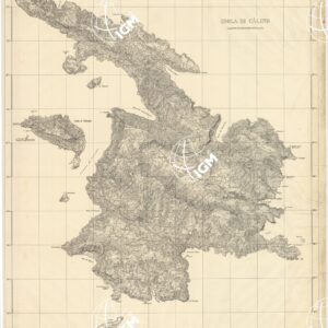 ISOLE ITALIANE DELL'EGEO AL 25.000 - ISOLA DI CALINO