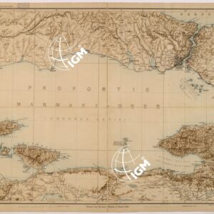 WESTLICHEN KLEINASIEN - ASIA MINORE OCCIDENTALE - FOGLIO II - COSTANTINOPEL