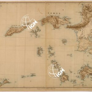 WESTLICHEN KLEINASIEN - ASIA MINORE OCCIDENTALE - FOGLIO X - SAMOS