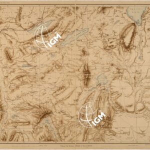 WESTLICHEN KLEINASIEN - ASIA MINORE OCCIDENTALE - FOGLIO XII - ISPARTA