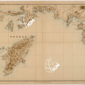 WESTLICHEN KLEINASIEN - ASIA MINORE OCCIDENTALE - FOGLIO XIV - RHODOS