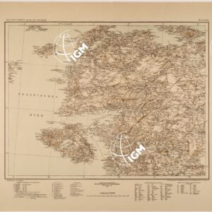 KARTE VON KLEINASIEN - ASIA MINORE - FOGLIO B I - AIVALYK