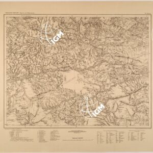 KARTE VON KLEINASIEN - ASIA MINORE - FOGLIO B V - SIVAS