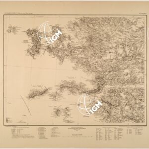 KARTE VON KLEINASIEN - ASIA MINORE - FOGLIO C I - SMYRNA