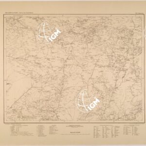 KARTE VON KLEINASIEN - ASIA MINORE - FOGLIO C IV - KAISARIJE