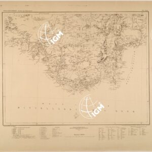 KARTE VON KLEINASIEN - ASIA MINORE - FOGLIO D II - ADALIA