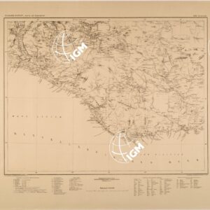 KARTE VON KLEINASIEN - ASIA MINORE - FOGLIO D III - ERMENEK