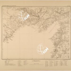 KARTE VON KLEINASIEN - ASIA MINORE - FOGLIO D IV - ADANA