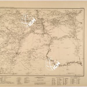KARTE VON KLEINASIEN - ASIA MINORE - FOGLIO D V - HALEB