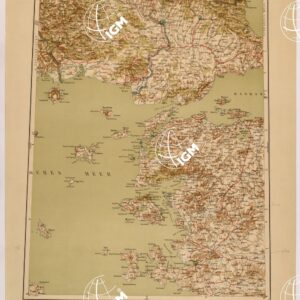 OPERATIONSKARTE - 1:800.000 - ASIA MINORE MESOPOTAMIA CAUCASO - ADRIANOPEL