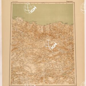 OPERATIONSKARTE - 1:800.000 - ASIA MINORE MESOPOTAMIA CAUCASO - TRAPEZUNT