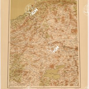 OPERATIONSKARTE - 1:800.000 - ASIA MINORE MESOPOTAMIA CAUCASO - ERZERUM