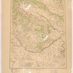 OPERATIONSKARTE - 1:800.000 - ASIA MINORE MESOPOTAMIA CAUCASO - TIFLIS