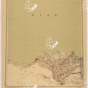 OPERATIONSKARTE - 1:800.000 - ASIA MINORE MESOPOTAMIA CAUCASO - KAIRO
