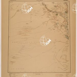 OPERATIONSKARTE - 1:800.000 - ASIA MINORE MESOPOTAMIA CAUCASO - KERBELA