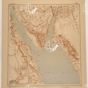 OPERATIONSKARTE - 1:800.000 - ASIA MINORE MESOPOTAMIA CAUCASO - SUEZ