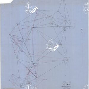 ISOLA DI PATMO - GRAFICO DELLA TRIANGOLAZIONE