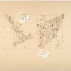ISOLE DI COO CALINO LERO E RODI - GRAFICI DELLA TRIANGOLAZIONE