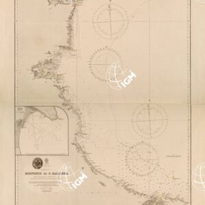 AMMIRAGLIATO INGLESE - BLACK SEA - SHEET I - BOSPORUS TO C. KALIAKRA