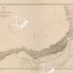 AMMIRAGLIATO INGLESE - BLACK SEA - SHEET VII - C. YASUN TO FORT ANAKRIA