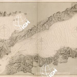 AMMIRAGLIATO INGLESE - WESTERN PART OF SEA OF MARMARA WITH A PORTION OF THE GULF OF XEROS