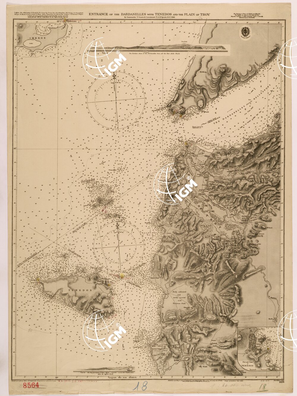 AMMIRAGLIATO INGLESE - ENTRANCE OF THE DARDANELLES