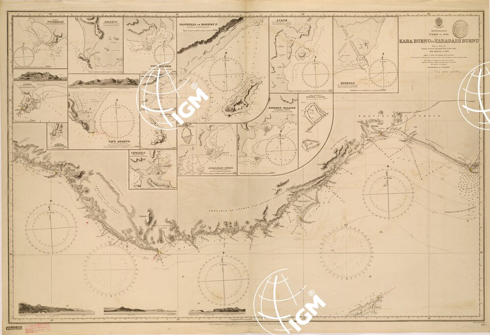 AMMIRAGLIATO INGLESE - KARA BURNU TO KARADASH BURNU