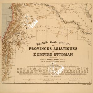 NOUVELLE CARTE GENERALE DES PROVINCES ASIATIQUES DE L'EMPIRE OTTOMAN - FOGLIO 5