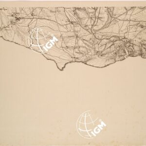 CARTA DELLA PARTE SUD - OVEST DELLA CRIMEA - FOGLIO II