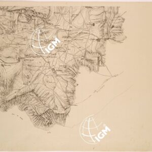 CARTA DELLA PARTE SUD - OVEST DELLA CRIMEA - FOGLIO III