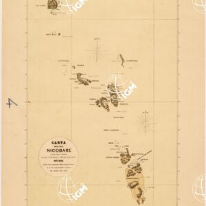 CARTA DELLE ISOLE NICOBARE