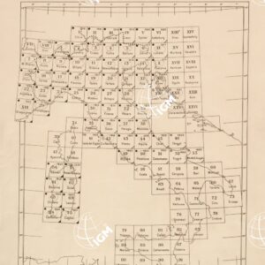 CARTA DEL REGNO D'ITALIA AL 200.000 - QUADRO D' UNIONE