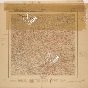 CARTA DEL REGNO D'ITALIA AL 200.000 - FOGLIO 06 - UDINE