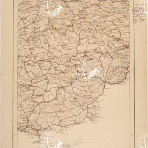 CARTA DEL REGNO D'ITALIA AL 200.000 - FOGLIO XIII - DRAGUIGNAN