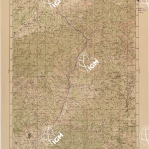 JUGOSLAVIA - CARTA J - VRANJE