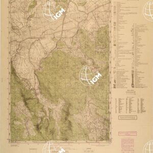 JUGOSLAVIA AL 25.000 - EDIZIONE TEDESCA - CERKNICA 25-1-A.