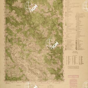 JUGOSLAVIA AL 25.000 - EDIZIONE TEDESCA - CERKNICA 25-1-D.