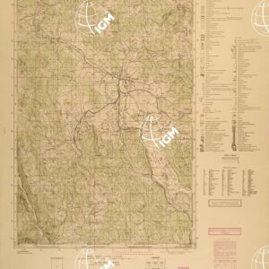 JUGOSLAVIA AL 25.000 - EDIZIONE TEDESCA - CERKNICA 25-2-A.