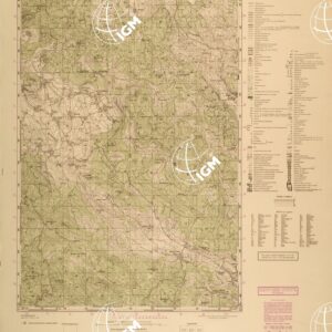JUGOSLAVIA AL 25.000 - EDIZIONE TEDESCA - CERKNICA 25-3-B.