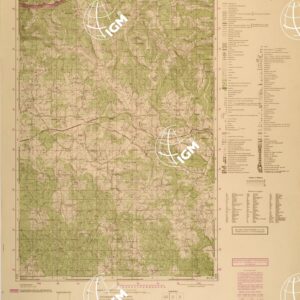 JUGOSLAVIA AL 25.000 - EDIZIONE TEDESCA - NOVO MESTO 26-1-A.