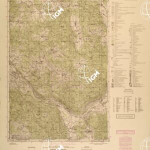 JUGOSLAVIA AL 25.000 - EDIZIONE TEDESCA - NOVO MESTO 26-1-D.