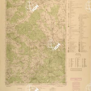 JUGOSLAVIA AL 25.000 - EDIZIONE TEDESCA - NOVO MESTO 26-2-D.