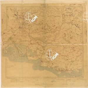 CARTA LOGISTICA - FOGLIO 16 - MARSIGLIA