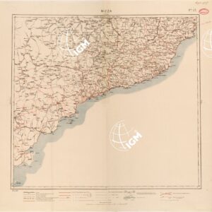 CARTA LOGISTICA - FOGLIO 17 - NIZZA