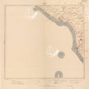 CARTA LOGISTICA - FOGLIO 18 - PISA