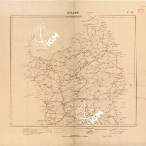 CARTA LOGISTICA - FOGLIO 31 - SASSARI
