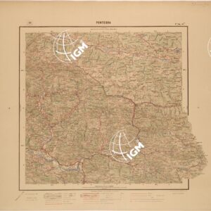 CARTA D'ITALIA - FOGLIO 014 - 014 BIS - PONTEBBA