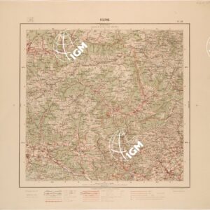 CARTA D'ITALIA - FOGLIO 022 - FELTRE