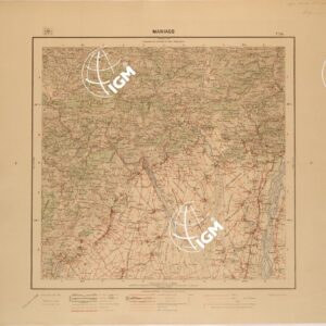 CARTA D'ITALIA - FOGLIO 024 - MANIAGO